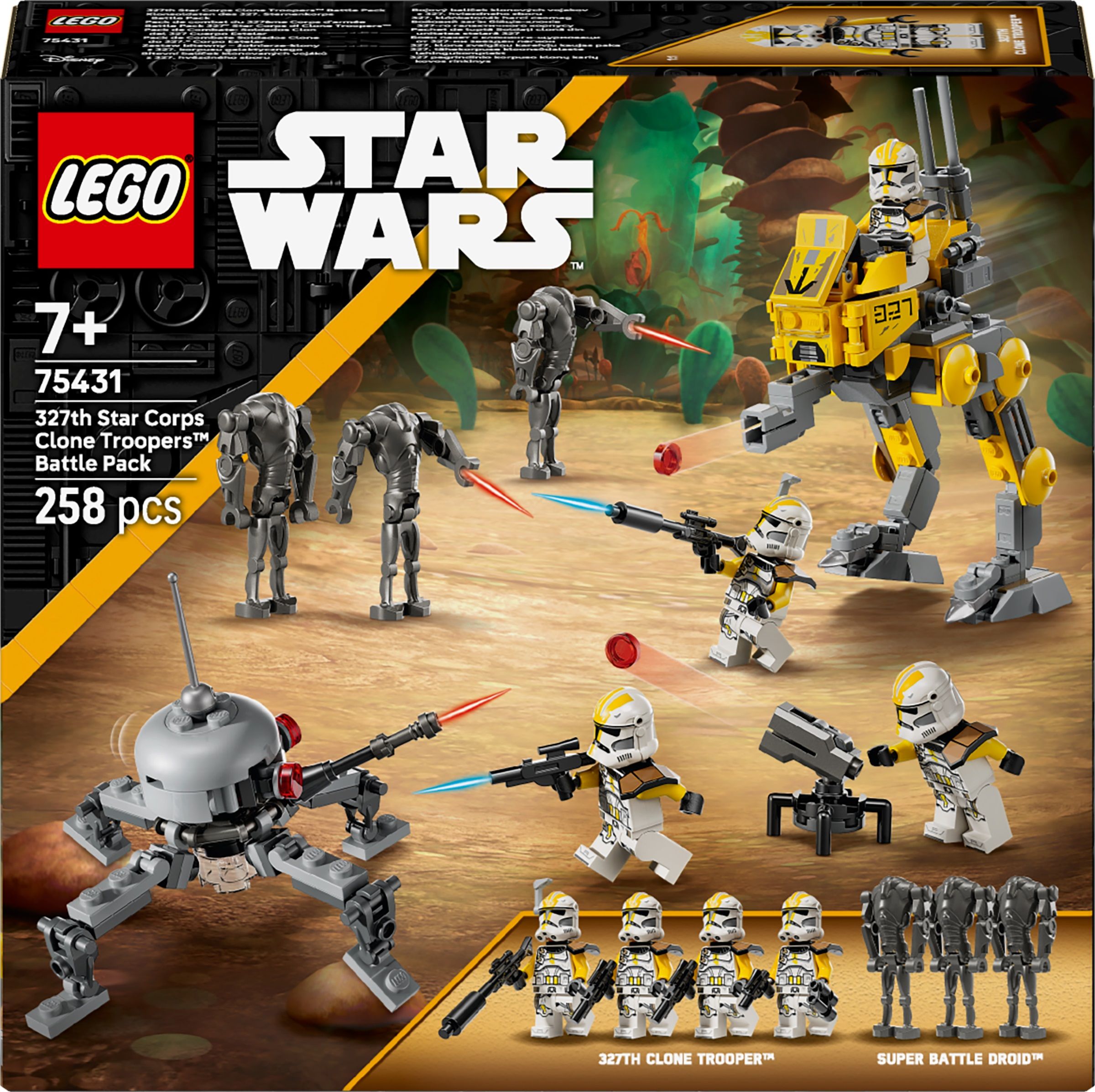 Конструктор LEGO Star Wars - Боен пакет с клонинги-щурмоваци