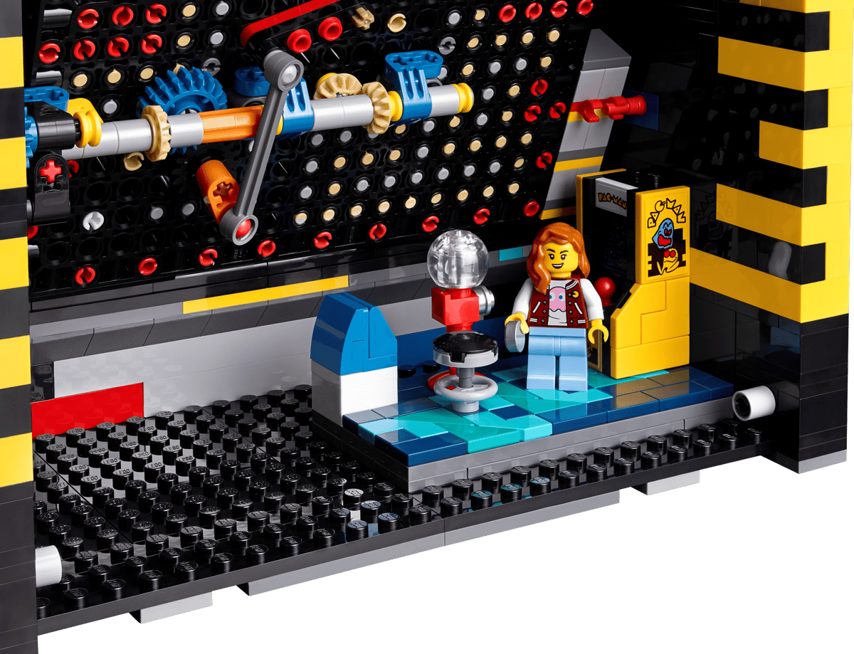 PAC-MAN Arcade Lego Icons Machine