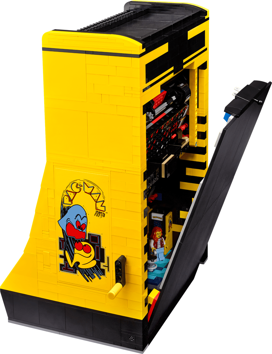 PAC-MAN Arcade Lego Icons Machine