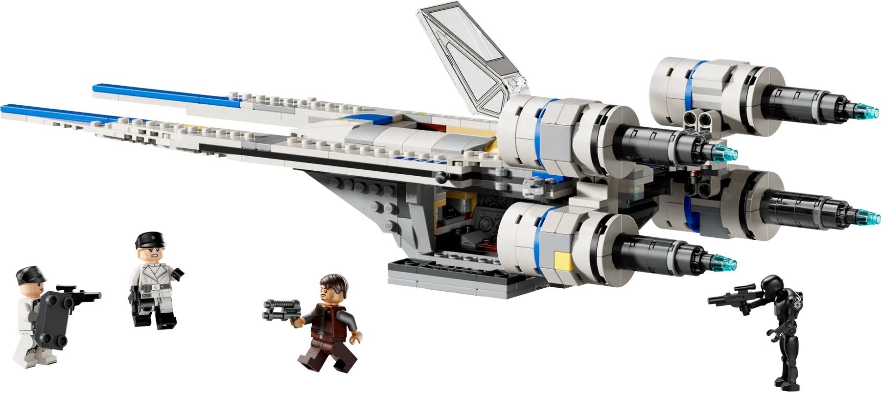 Конструктор LEGO Star Wars - Бунтовнически изтребител U-Wing 