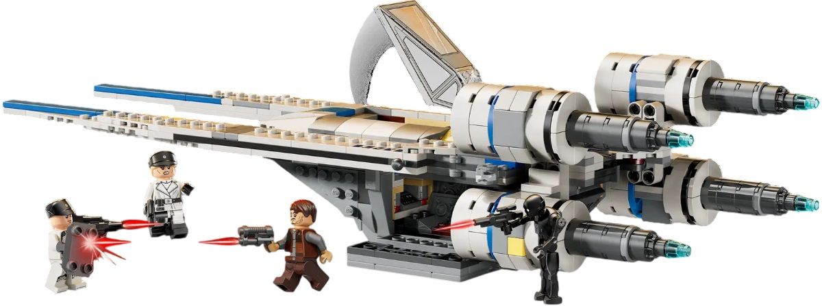 Конструктор LEGO Star Wars - Бунтовнически изтребител U-Wing 