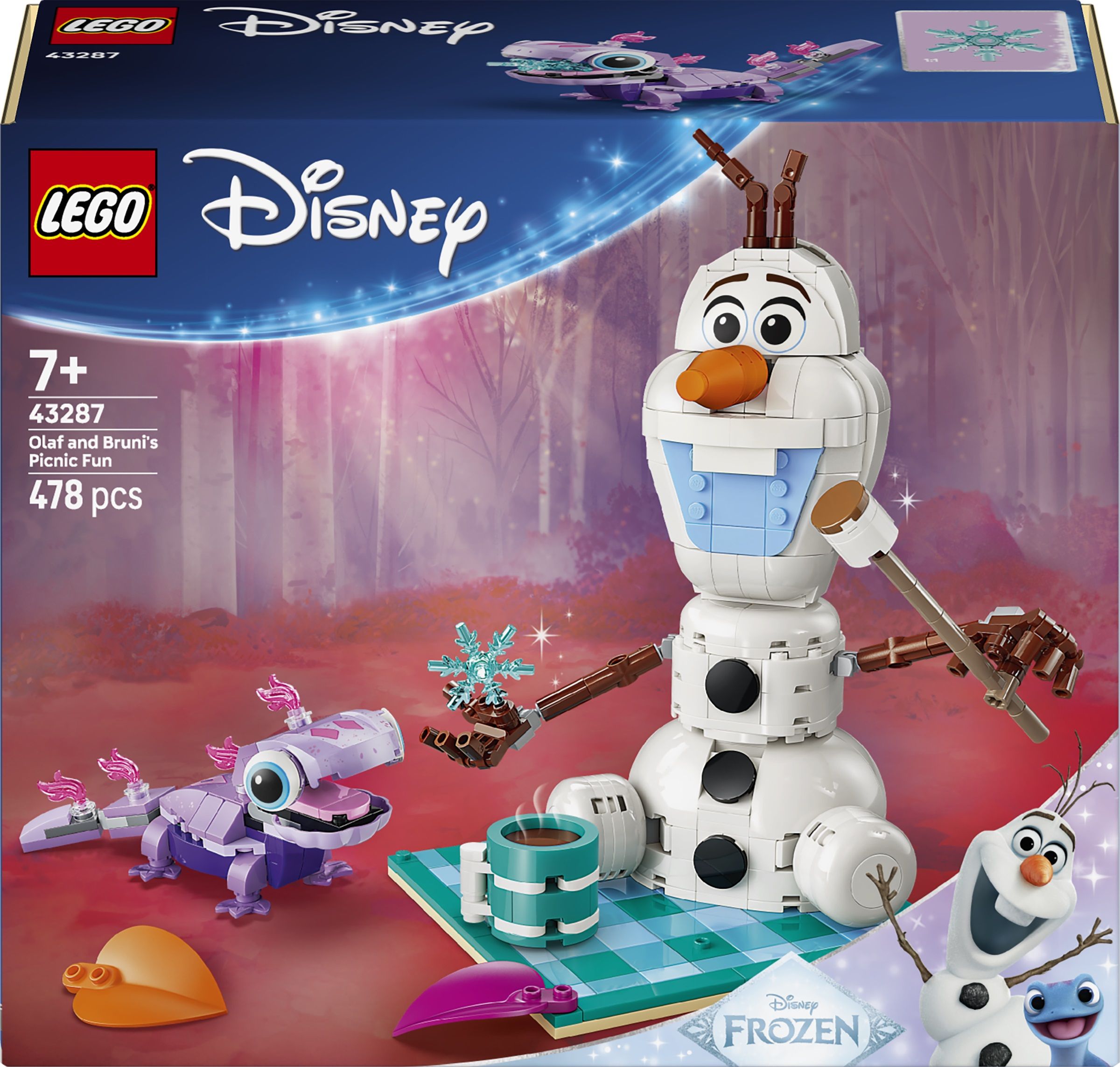 Конструктор LEGO Disney - Забавен пикник с Олаф и Бруни